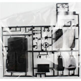 Fujimi ID-116 04672 1/24 Ölçek, Mitsubishi Pajero Jr ZR-II, (Cam Boyama Maskesi ile), Otomobil Plastik Model Kiti