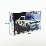 Fujimi ID-292 04701 1/24 Ölçek, Nissan Skyline 2000GT-R (KPGC10 Hakosuka 50win), Yarış Aracı Plastik Model Kiti