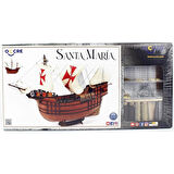 Occre 12010 1/50 Ölçek, Santa Maria, 53 cm. Yelkenli İspanyol Keşif Gemisi, Ahşap Model Kiti