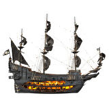 Occre 14010 1/50 Ölçek, Flying Dutchman, 78 cm. Yelkenli Efsanevi Hayalet Gemi, Ahşap Model Kiti