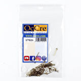 Occre 17026 Prinç Kaplamalı Çelik Halka, 60 Adet