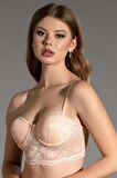 Dantelli Destekli Bustiyer | New Bra 3022 