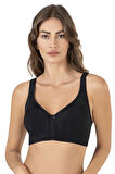  Battal Toparlayıcı Sütyen Siyah | Nbb 3565