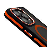 Iphone 13 Pro Max Toland MagSafe Kılıf - Turuncu 
