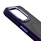 Iphone 15 Toland MagSafe Kılıf - Mor 