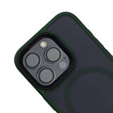 Iphone 12 Pro Solis MagSafe Kılıf - Yeşil 