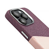 Iphone 11 Elega Deri Kılıf - Pembe