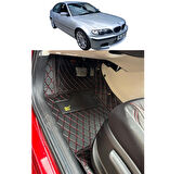 Bmw 320d 2004-2008 Arası Aracına Özel 8d Havuzlu Paspas Takımı