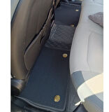 SsangYong Torres 2024 Sonrası Aracına Özel 8d Çift Katmanlı Havuzlu Paspas Takımı (Gri)