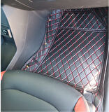 SangYong Kgm Actyon 2025 Sonrası Aracına Özel 8d Tek Katmanlı Havuzlu Paspas Takımı