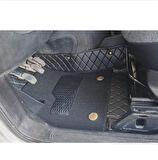 Fiat Doblo 2005-2010 Arası Aracına Özel 8d Çift Katmanlı Havuzlu Paspas Takımı