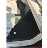 TOGG T10X Aracına Özel 8d Çift Katmanlı Havuzlu Paspas Takımı