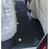 TOGG T10X Aracına Özel 8d Çift Katmanlı Havuzlu Paspas Takımı