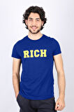 Erkek Nakış Baskılı T-shirt