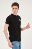 Erkek Yıkamalı Basic T-shirt Tişört %100 Pamuk Tişört