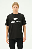 Erkek T-shirt Ayı Baskılı Bear Tişört
