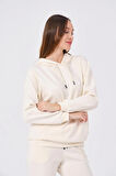 Kadın Yumuşak Kumaş Eşofman Takımı Eşofman Altı ve Sweatshirt
