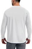 Erkek 3'lü Paket Basic Uzun Kollu Tişört Sporcu Body T-shirt
