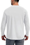 Erkek 3'lü Paket Basic Uzun Kollu Tişört Sporcu Body T-shirt