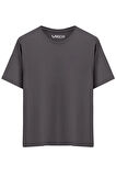 Erkek 3 Lü Paket %100 Pamuk Oversize Tişört Basic Bisiklet Yaka Kısa Kollu T-Shirt