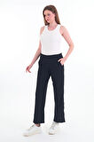 Kadın Yüksek Bel Bol Paça Pantalon