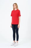Kadın Bisiklet Yaka Kısa Kollu  Basic T-Shirt - İnterlok Kumaş