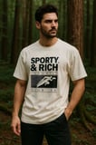 Erkek Basic T-shirt Oversize Rahat Kalıp %100 Pamuk Bisiklet Yaka Kısa Kollu Tişört