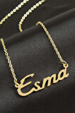 Esma isimli kolye (Kişiye Özel)