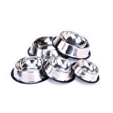 Paslanmaz Çelik Metal Mama Kabı 34 cm.