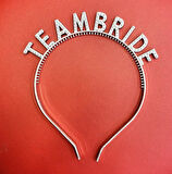 Gümüş Renk Team Bride Taç – Gelin ve Nedime Tacı