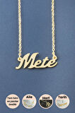 Mete İsimli Kolye