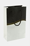 11*17 Benekli İpli Karton Çanta 1 Adet