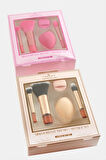 5 Parça Makyaj Fırça ve Sünger Seti