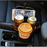 Ayarlanabilir Araç İçi Çoklu Bardak Tutacağı
