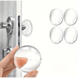 Şeffaf Silikon Mobilya ve Kapı Durdurucu Darbe Pedi 4'lü Set