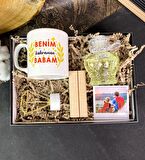 Benim Kahraman Babam Tasarımlı Hediye Seti