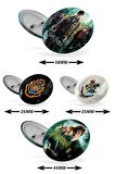 Harry Potter Lisanslı Rozet & Broş Ölüm Yadigarları