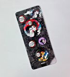 Anime Demon Slayer Tasarımlı Rozet & Broş