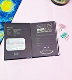 Mona Lisa Tasarımlı Sert Kapaklı Mini Defter