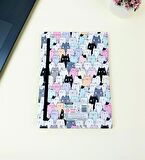 21x14Cm Sketch Book - Eskiz Defteri - Siyah Sayfa - 120 Gr - 56 Yaprak