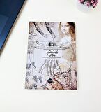 21x14Cm Sketch Book - Eskiz Defteri - Siyah Sayfa - 120 Gr - 56 Yaprak
