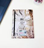 21x14Cm Sketch Book - Eskiz Defteri - Siyah Sayfa - 120 Gr - 56 Yaprak