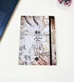 21x14Cm Sketch Book - Eskiz Defteri - Siyah Sayfa - 120 Gr - 56 Yaprak