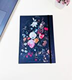 21x14Cm Sketch Book - Eskiz Defteri - Siyah Sayfa - 120 Gr - 56 Yaprak