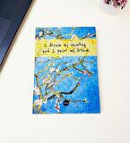 21x14Cm Sketch Book - Eskiz Defteri - Siyah Sayfa - 120 Gr - 56 Yaprak