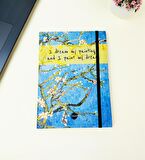 21x14Cm Sketch Book - Eskiz Defteri - Siyah Sayfa - 120 Gr - 56 Yaprak