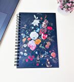 23x16Cm Sketch Book - Eskiz Defteri - Siyah Sayfa - 120 Gr - 64 Yaprak