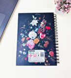 23x16Cm Sketch Book - Eskiz Defteri - Siyah Sayfa - 120 Gr - 64 Yaprak