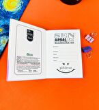 Küçük Bi Yıkıldım Tasarımlı Sert Kapaklı Mini Defter