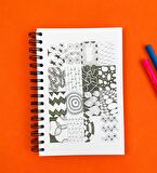 Çiçek Gibisin 21x14Cm A5 Sketch Book - Eskiz Defteri - 270 Gr - 36 Yaprak